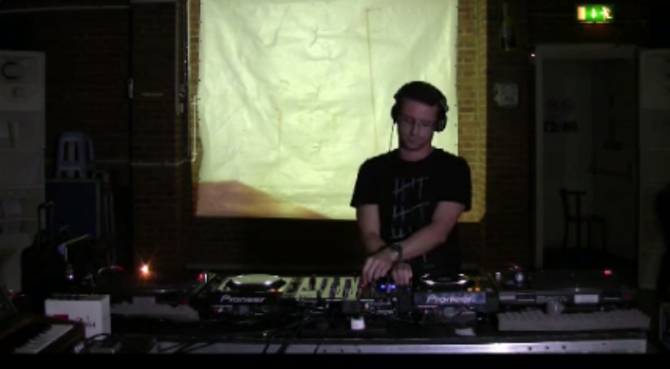 Photo of set Paul Woolford.