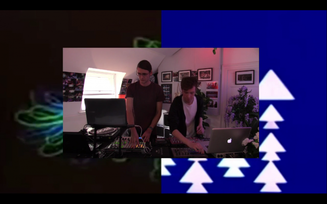 Photo of set Perfume Advert.