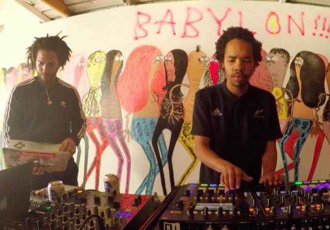 Photo of set Earl Fletcher.