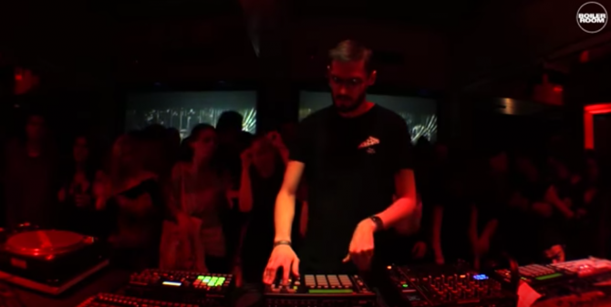 Photo of set Route 8.