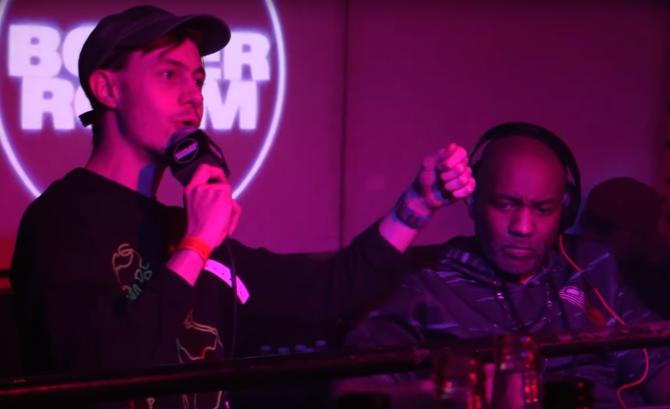 Photo of set Paul Johnson.