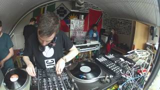 Photo of set Public Information DJs.