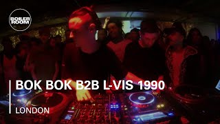 Photo of set Bok Bok b2b L-Vis 1990.