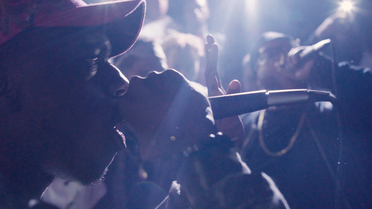 Photo of set Sound of My City: Baltimore with Tate Kobang.