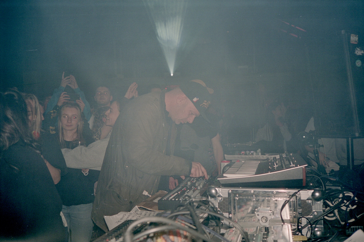 Photo of set Neil Landstrumm.