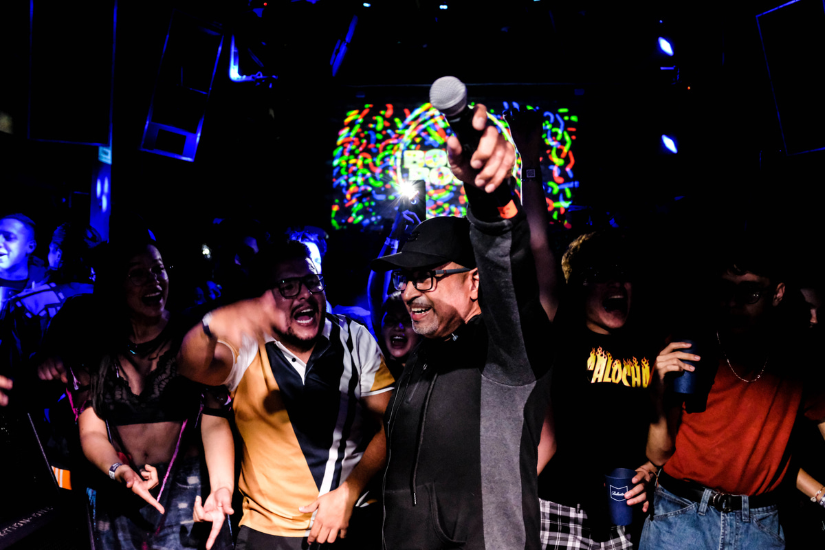 Photo of set DJ Playero.