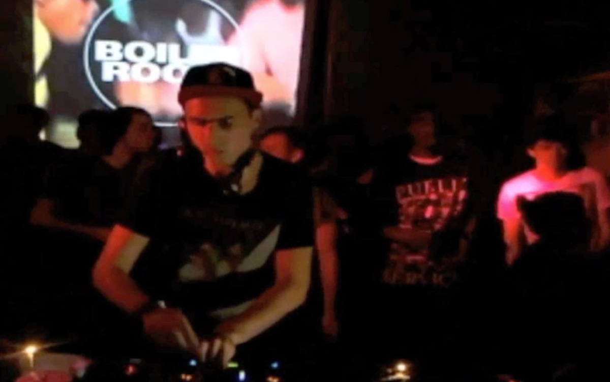 Photo of set Boys Noize.