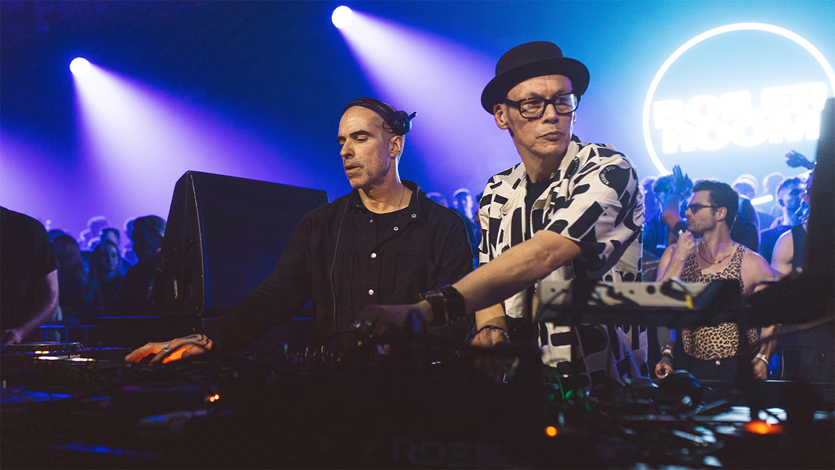 Photo of set Chris Liebing b2b Luke Slater.