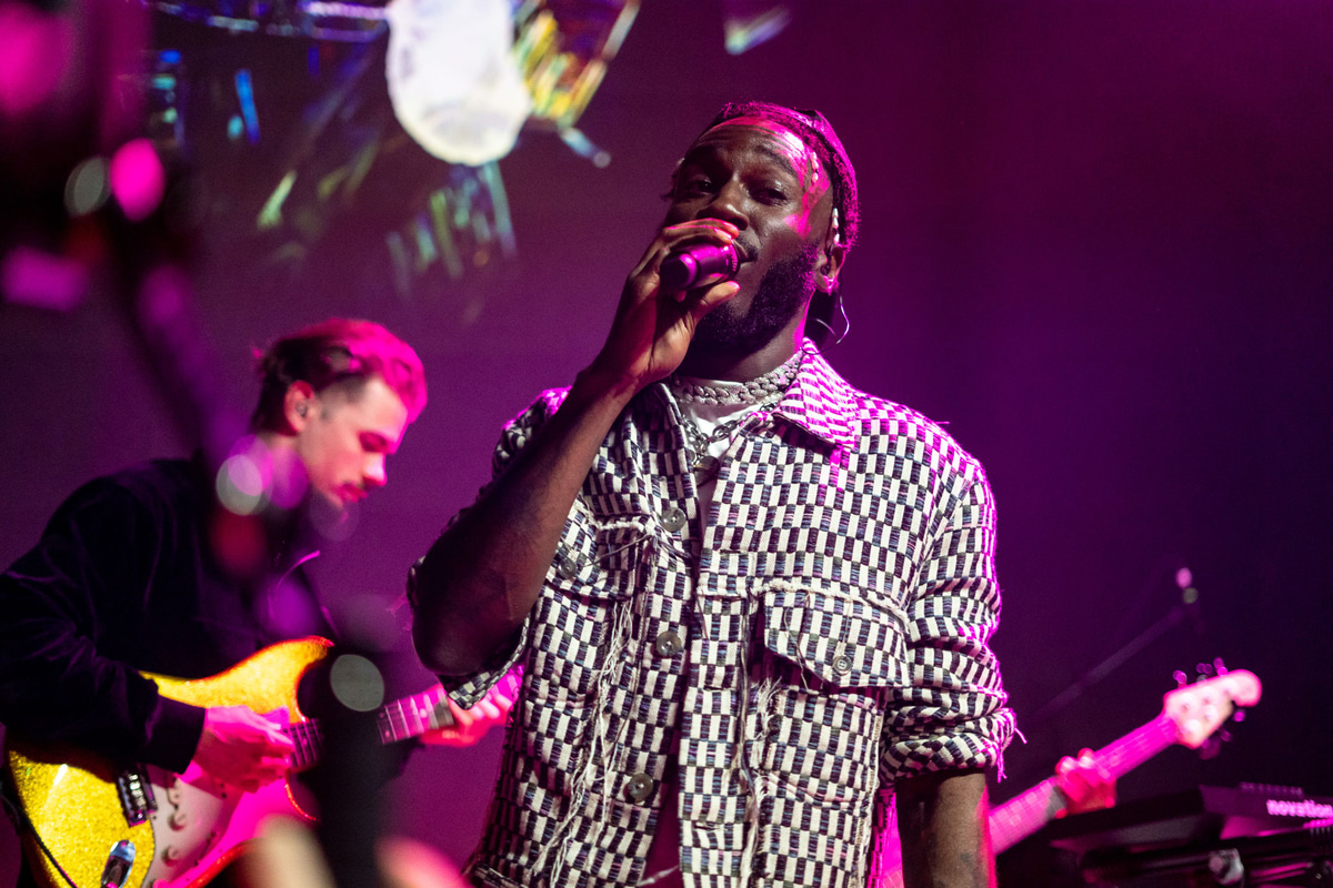 Photo of set Kojey Radical.