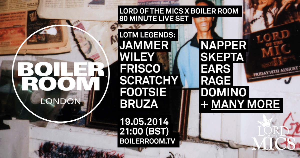 London: Lord of the Mics  flyer