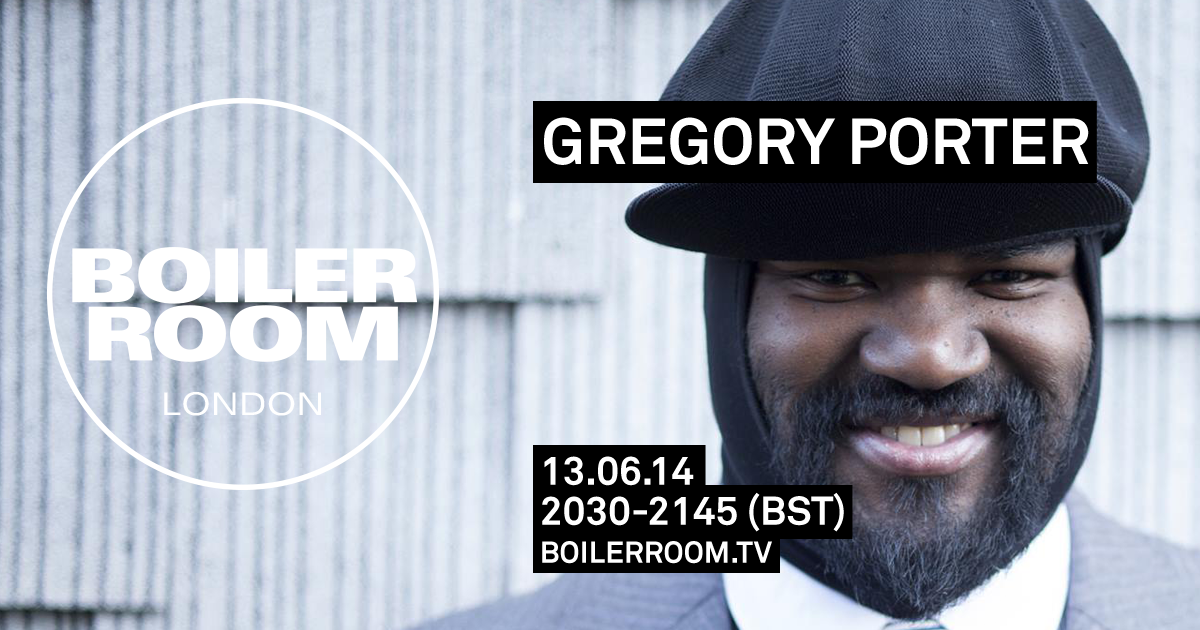 London: Gregory Porter  flyer