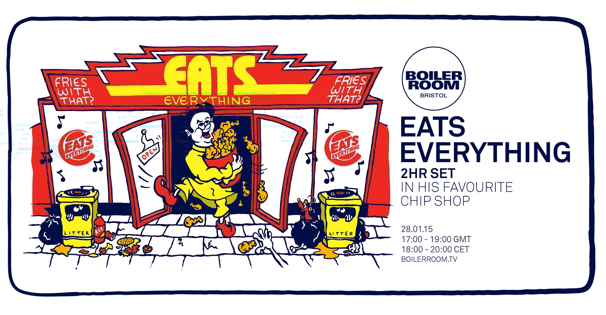 Eats Everything: Chip Shop Special flyer