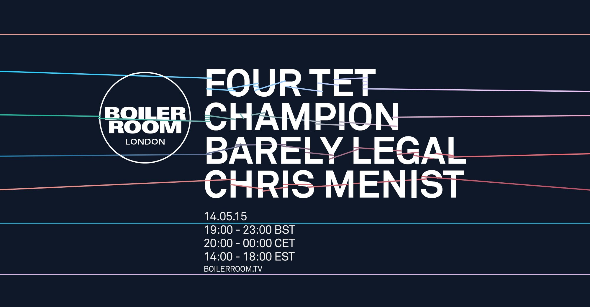 Four Tet & Friends flyer