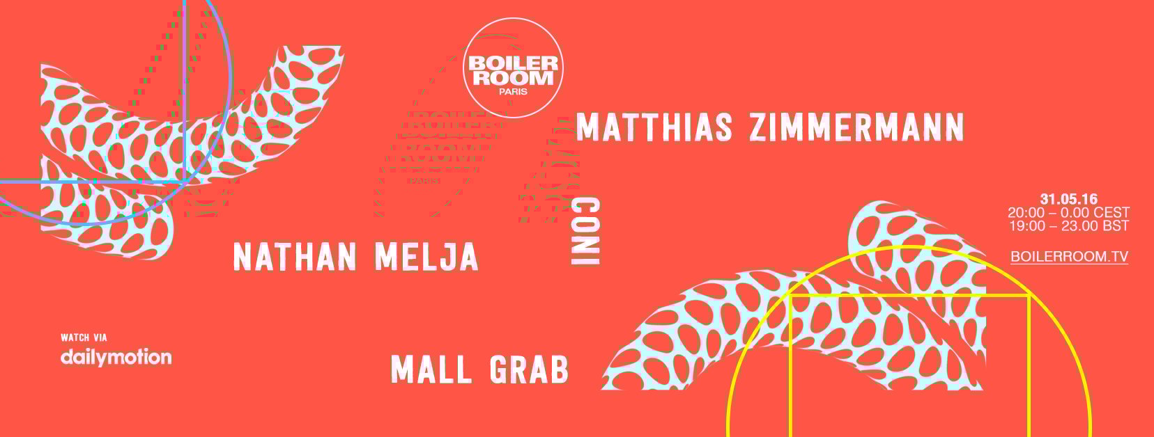 Boiler Room Paris x Dailymotion Weird House session flyer