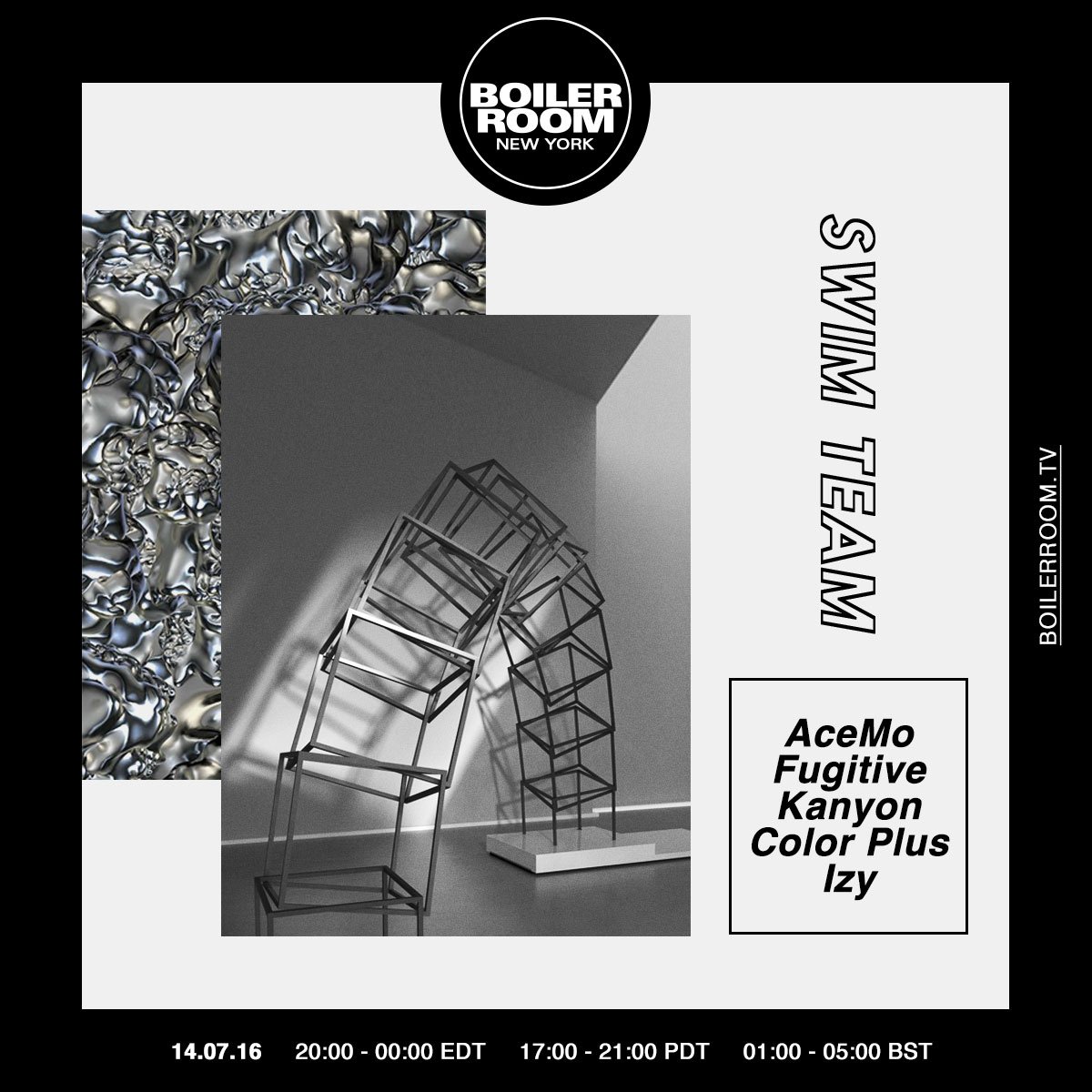 New York: Swim Team Takeover flyer