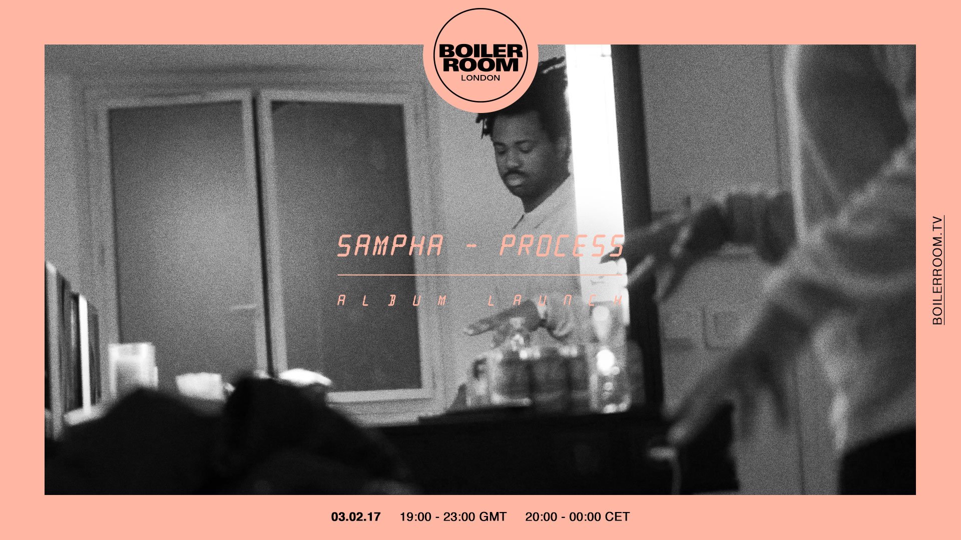 Sampha - Process Album Launch flyer