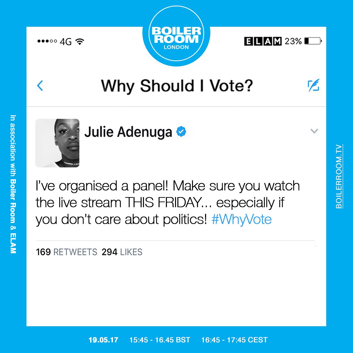 United Kingdom: Why Should I Vote? flyer