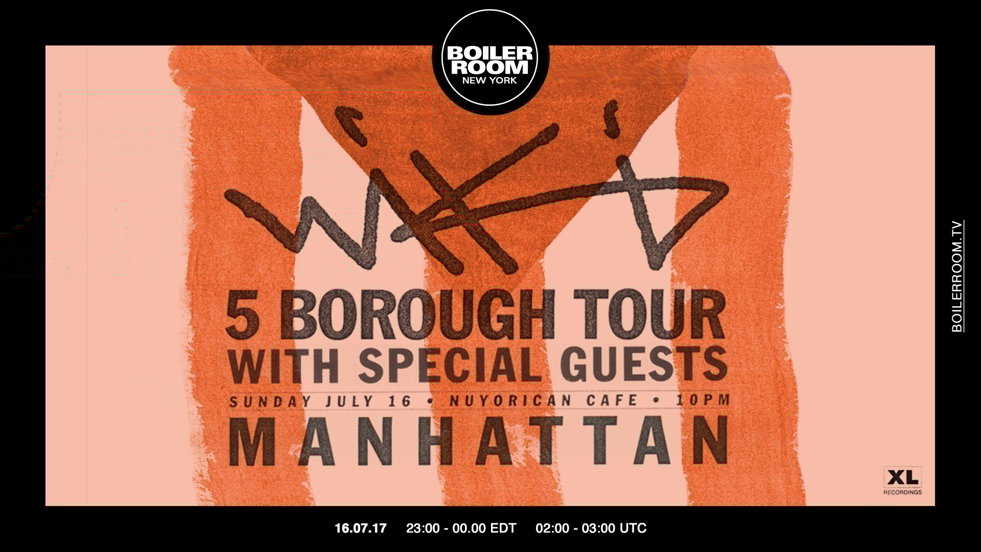 Wiki's NYC 5 Borough Tour flyer