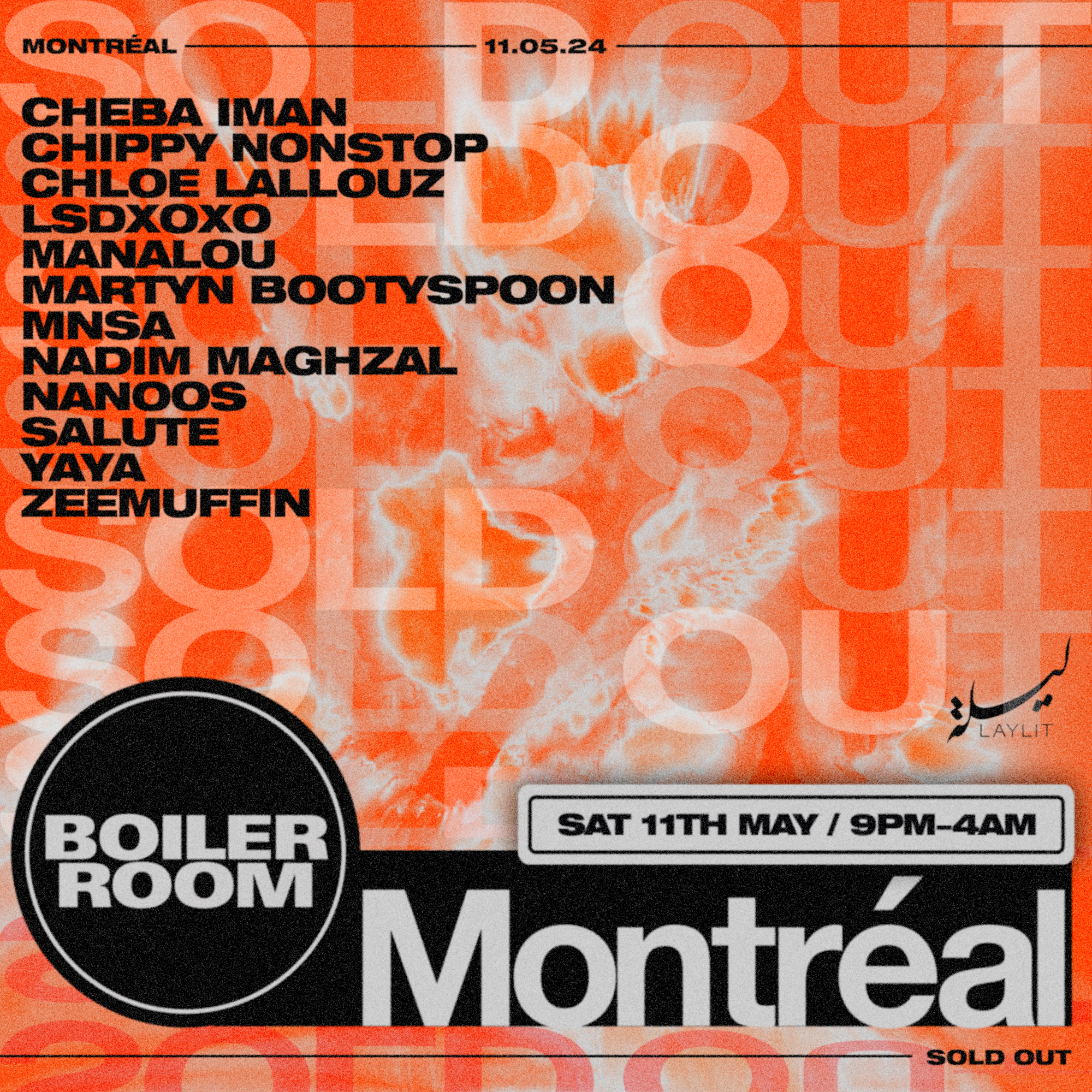 Montréal | Saturday flyer