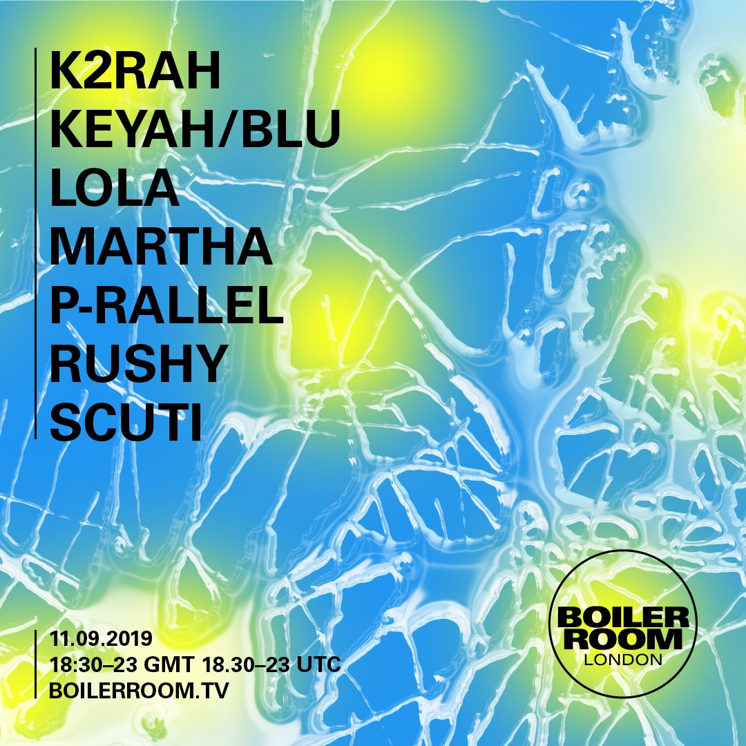 Boiler Room London flyer