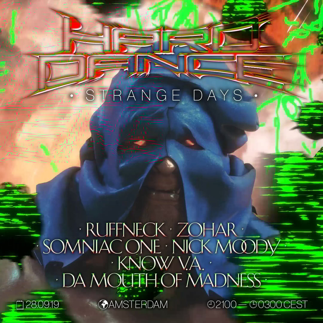 HARD DANCE x Strange Days flyer