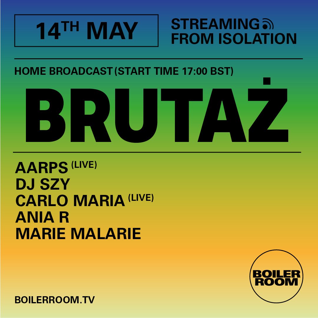 Streaming From Isolation with Brutaz flyer