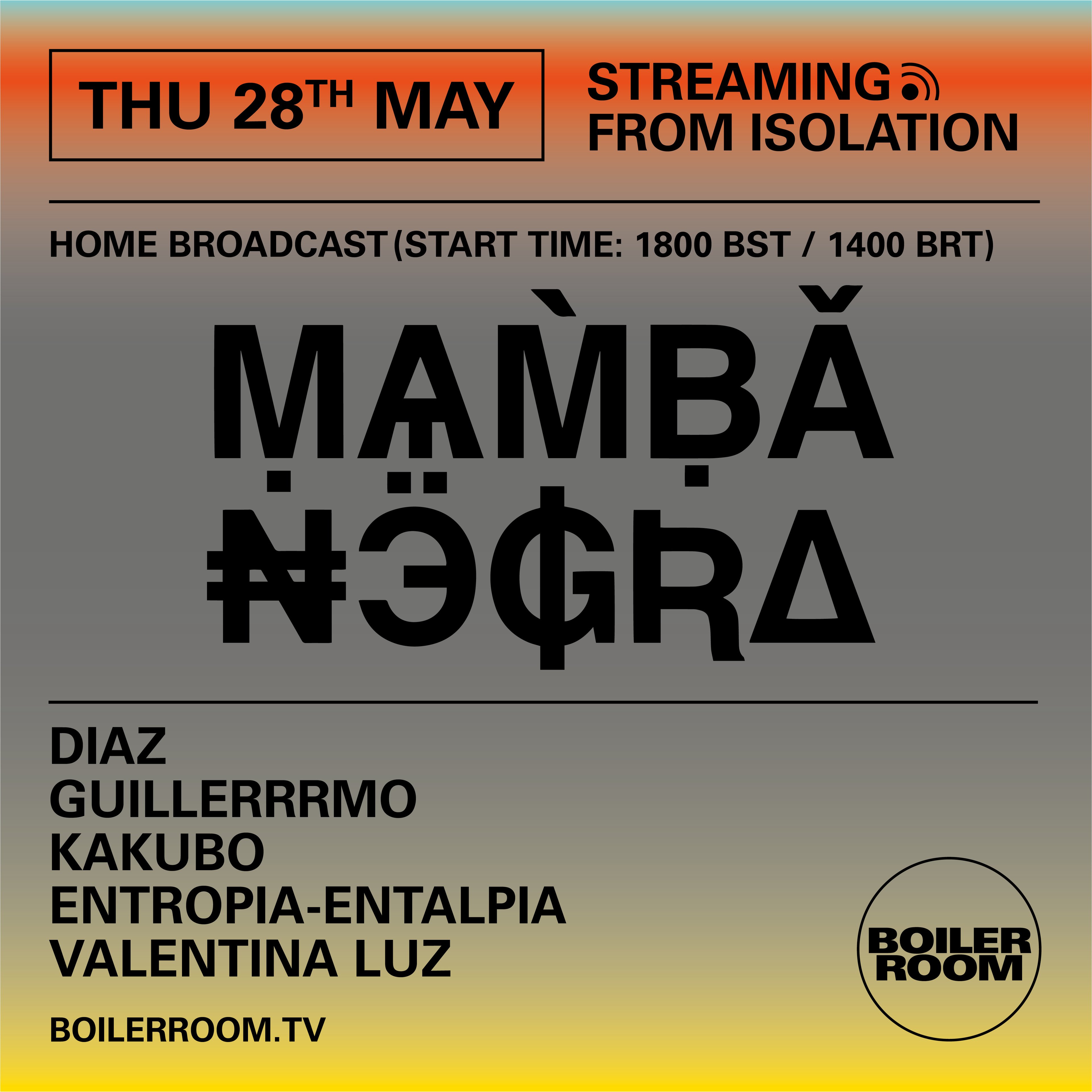 Streaming From Isolation with Mamba Negra flyer