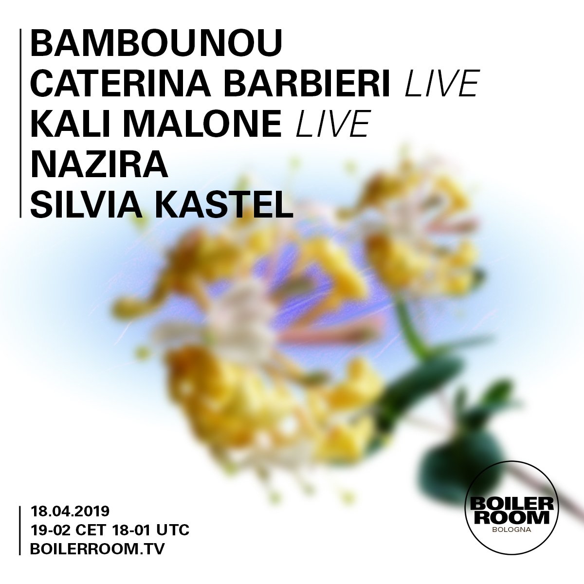 Bologna: BR X RBT flyer