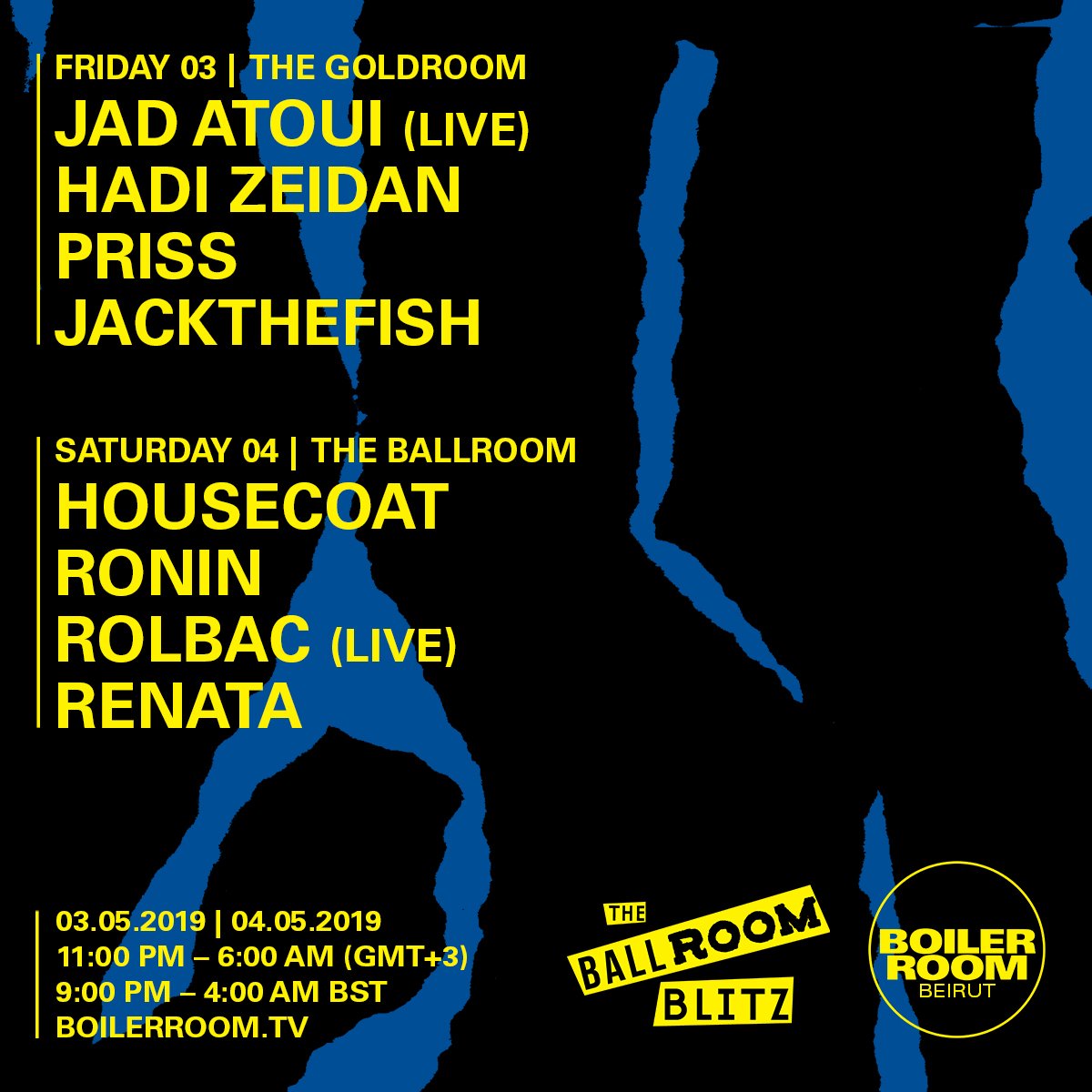 Ballroom Blitz flyer