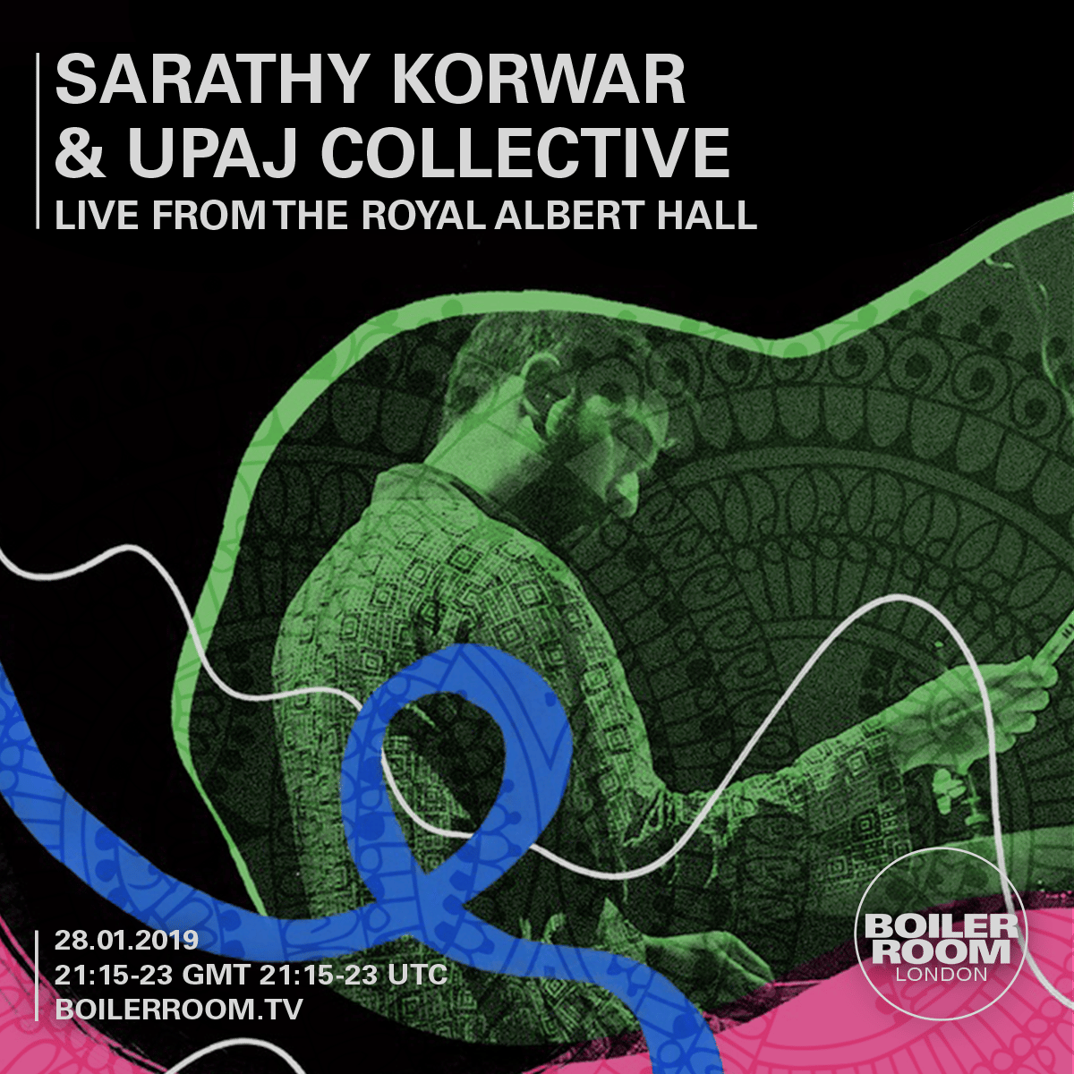 Sarathy Korwar & UPAJ Collective flyer