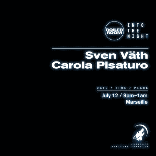 Into The Night: Marseille flyer