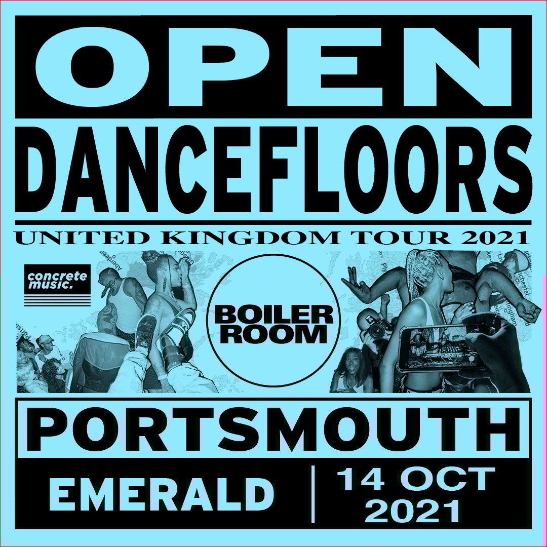 Open Dancefloors | Portsmouth flyer