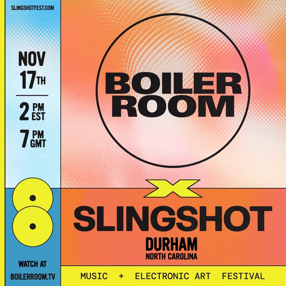 Slingshot Festival flyer