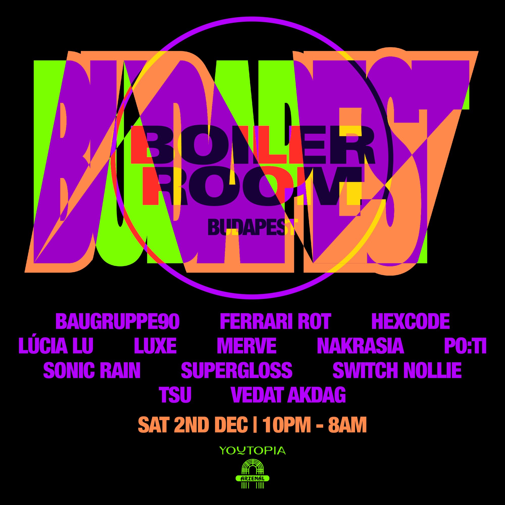 Budapest | Saturday flyer