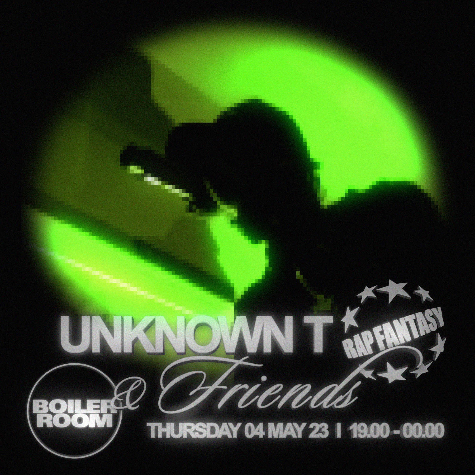 Boiler Room Rap Fantasy: Unknown T & Friends flyer