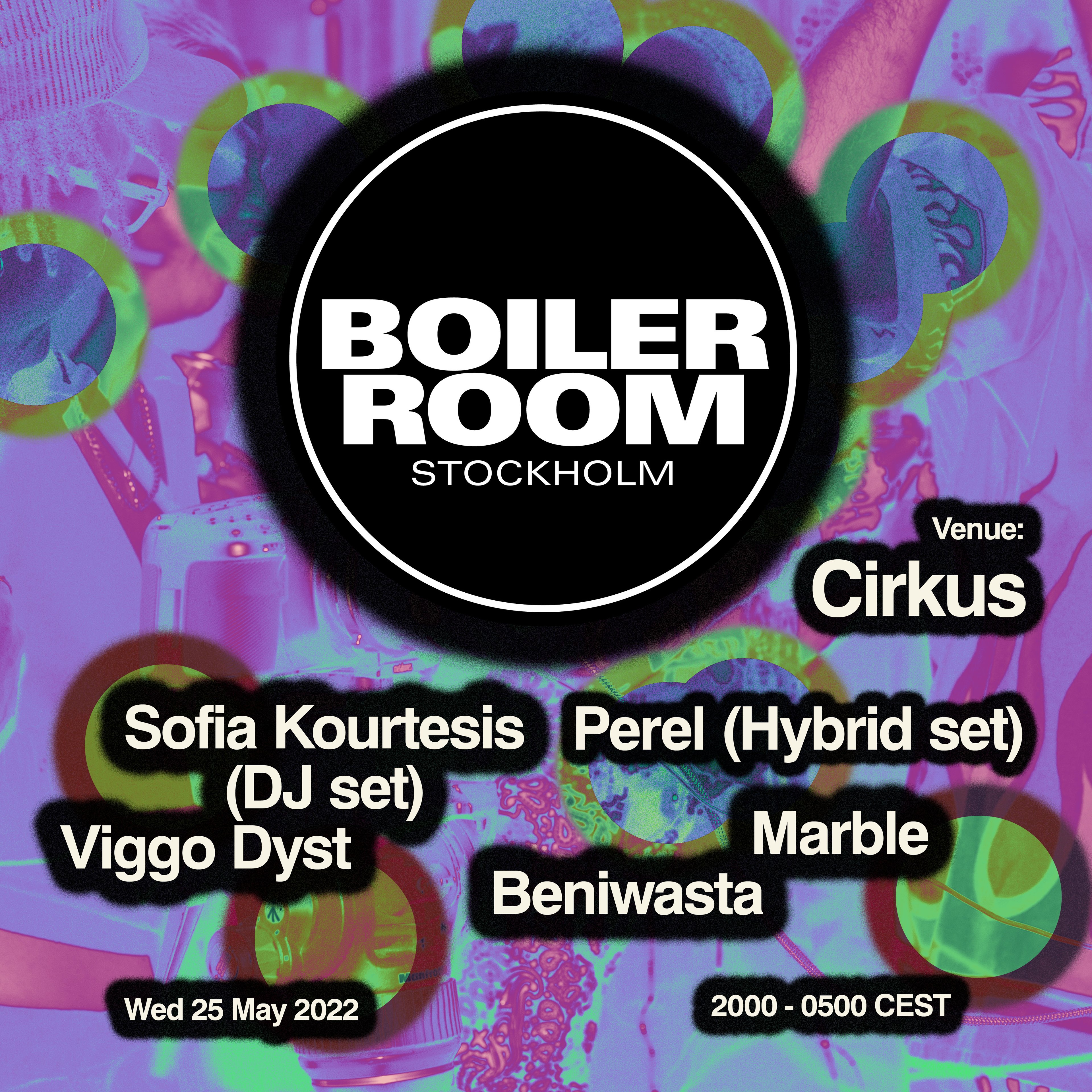 Boiler Room: Stockholm flyer
