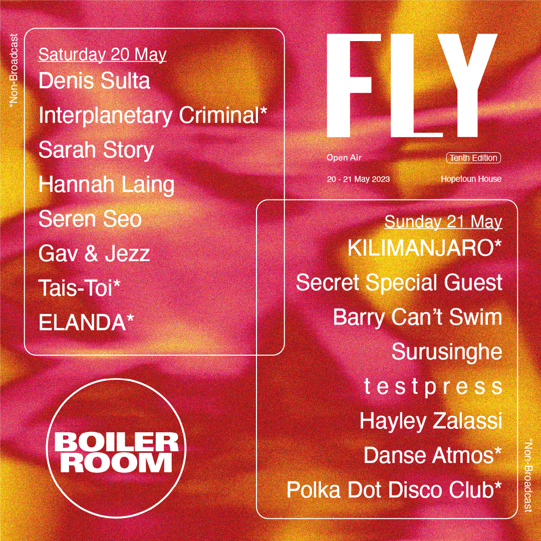 FLY Open Air 2023 flyer