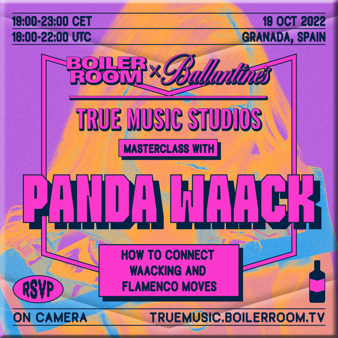 Boiler Room X Ballantine's True Music Studios: Granada | Dance Masterclass With Panda Waack flyer