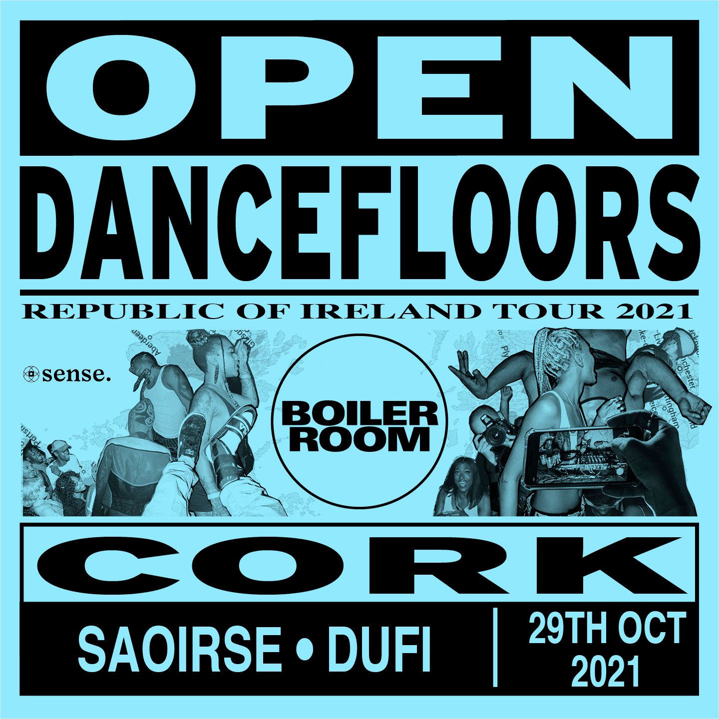 Open Dancefloors Ireland: Cork flyer