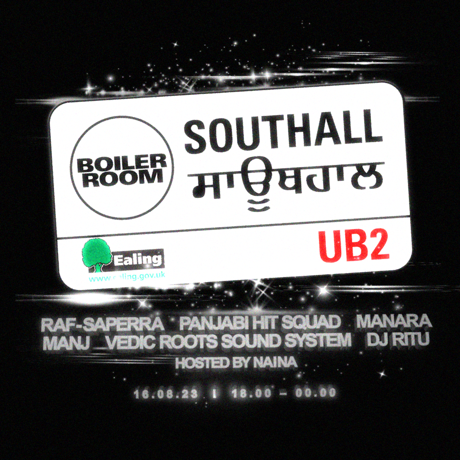 Boiler Room: Southall flyer