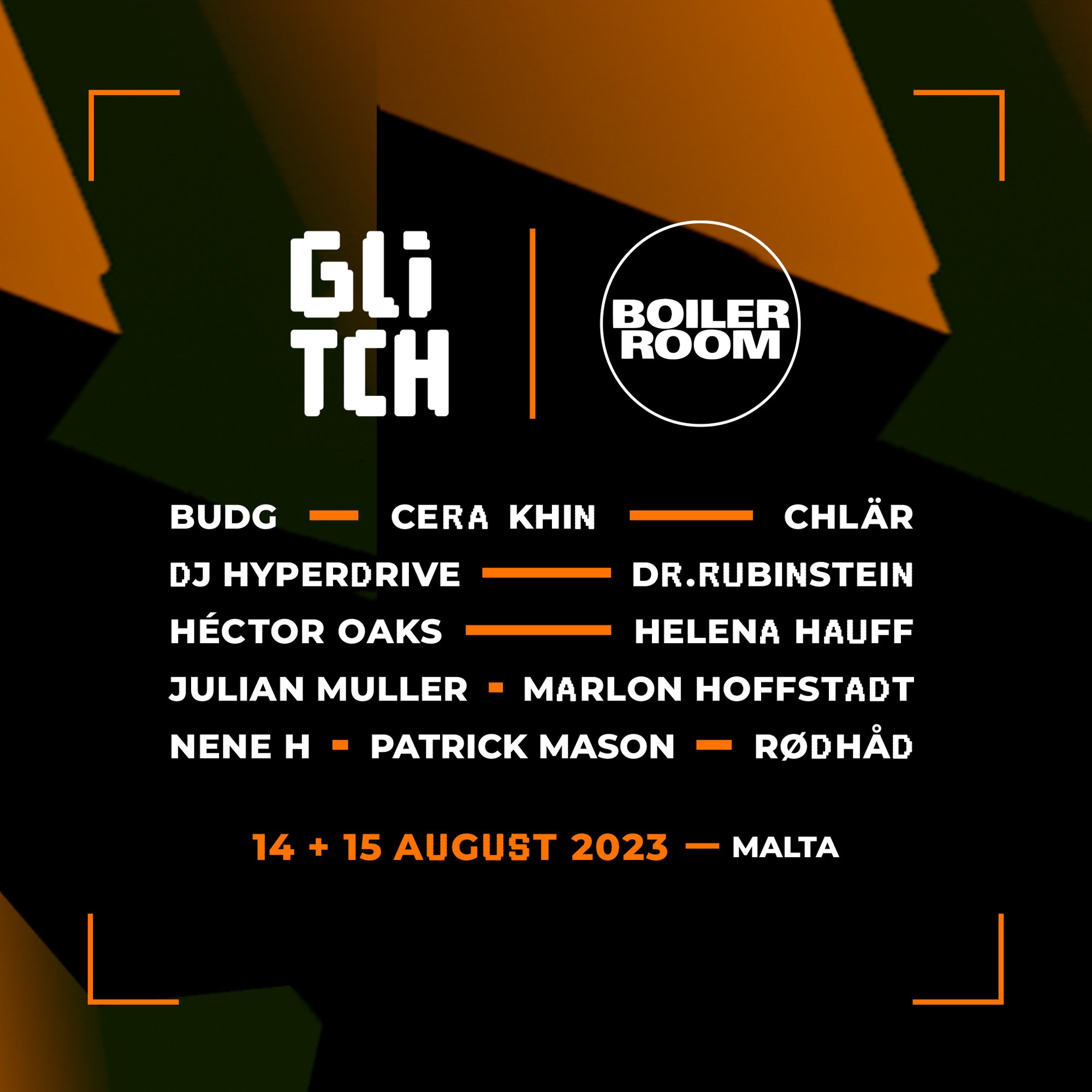 Glitch Festival 2022 - Monday flyer