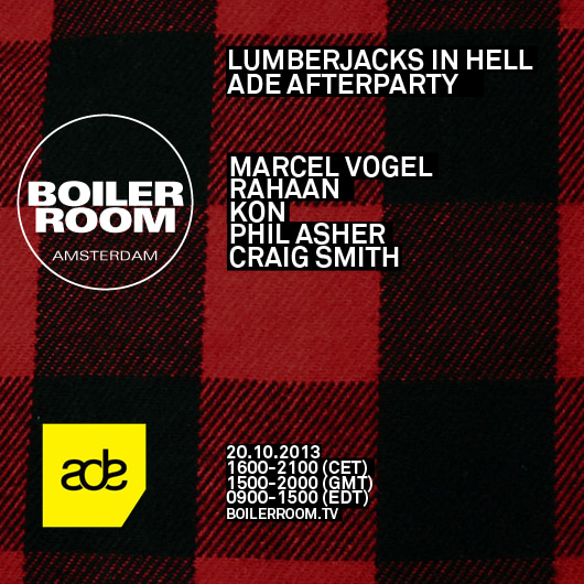 Flyer for event Lumberjacks In Hell: ADE Afterparty.