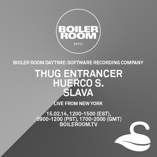 Flyer for event Boiler Room Daytime: Software Recording Company.