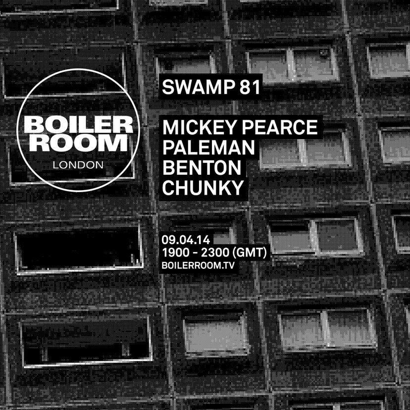 Flyer for event Swamp 81.