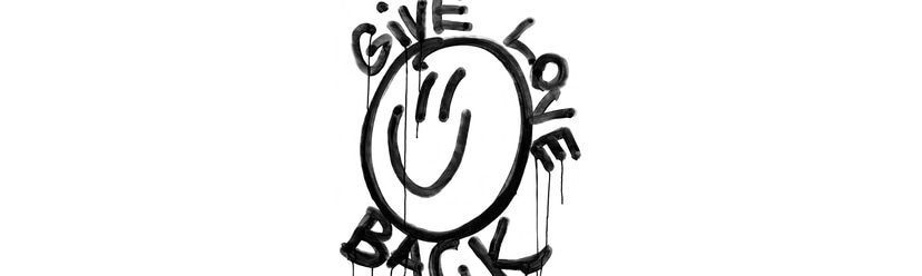 Flyer for event Give Love Back.