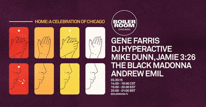 Flyer for event Home: A Celebration of Chicago, I.