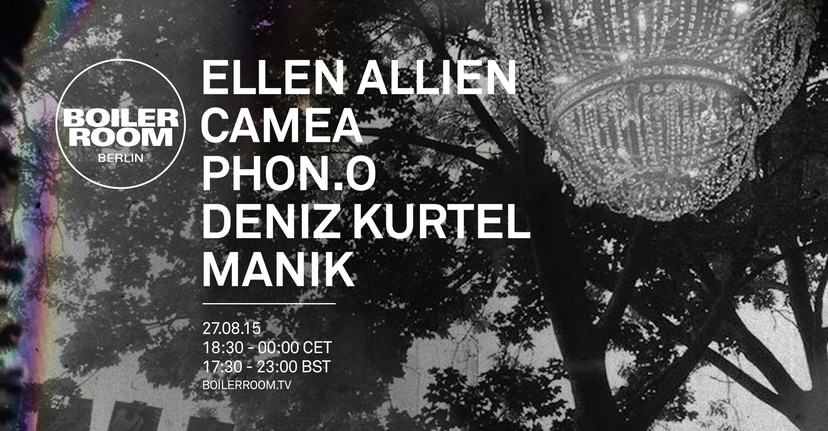 Flyer for event Berlin: Ellen Allien & Friends.