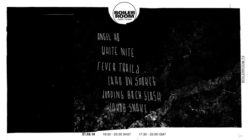 Flyer for event #CAPETOWN ALLSTARS.