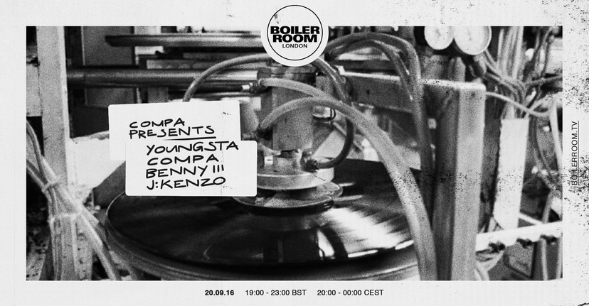 Flyer for event London: Youngsta, Compa, Benny Ill, J:Kenzo.