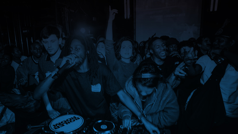 Flyer for event GoThinkBig x Boiler Room x O2 : London.